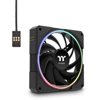 Вентилятор для ПК Thermaltake TS120 EX RGB 120 мм 3 шт. черный