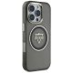 Guess iPhone 16 Pro Max vāciņš IML Metal Mountain Logo MagSafe, melns