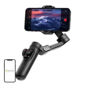 Aochuan Smart X Pro Standard 3 asu stabilizators viedtālrunim, melns