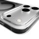 Puro iPhone 17 Pro Case Lite Mag, Transparent with Black Ring