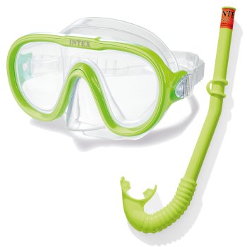 Niršanas komplekts INTEX Adventure 55642, zaļš