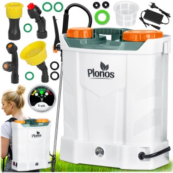 Plonos Pl-602 Battery-Powered Backpack Sprayer 16L