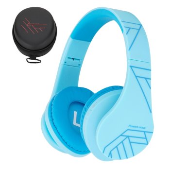 Беспроводные детские наушники PowerLocus P2 Kids, синие