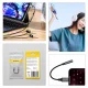 Wozinsky WALJ-01 Lightning uz 3.5 mm mini jack audio adapteris, melns