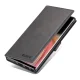 Samsung Galaxy Note 10 Plus (SM-N975F) AZNS Leather Stand Case Cover with Card Slots, Black | Telefona Maciņš...