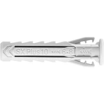 Распорный дюбель Fischer SX Plus 10x50, 50 шт., серый