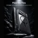 ESR Classic Hybrid MagSafe vāciņš un aizsargstikls iPhone 18 Pro / 17 Pro, caurspīdīgs melns
