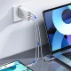 Orico CDX USB-C uz USB-C kabelis 60W 1m, balts