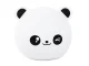 Bērnu naktslampiņa Panda RGB ar pulti, LED, USB, balta