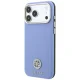 Vāciņš Guess iPhone 18 Pro / 17 Pro ar MagSafe Grained Round Strass, zils