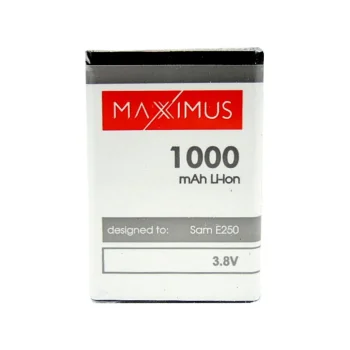 Maxximus akumulators Samsung E250, 1000mAh