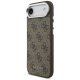 Чехол Guess 4G Classic Logo MagSafe для iPhone Air, коричневый