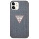 Guess iPhone 12 mini vāciņš Jeans Collection, tumši zils