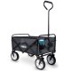 Humberg Hm-511 Folding Garden Cart with Net, 80L