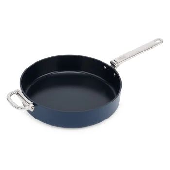 Joseph Joseph Space 30 cm Frying Pan with Folding Handle, Blue