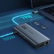 Многофункциональный USB-C хаб Choetech HUB-M26 12-в-1 с дисплеем серый