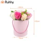 Композиция из искусственных цветов в коробке Ruhhy Flower Box