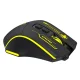 Wozinsky WMGB-1181 bezvadu optiskā spēļu pele 3200 DPI, melna/dzeltena