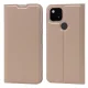 Google Pixel 5a 5G Magnetic PU Leather Phone Stand Card Slot Case Book Cover, Rose Gold | Чехол для...