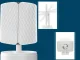 Складное косметическое LED-зеркало с увеличением 2x 3x