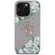 Guess iPhone 16 Pro Max Case Grained Roses Big 4G Logo, Purple