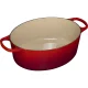 Чугунная жаровня Le Creuset Signature овальная 31 см 6.3 л, Cerise