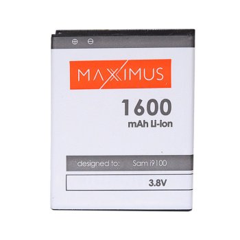 Maxximus akumulators viedtālrunim Samsung i9100 S2 1600mAh