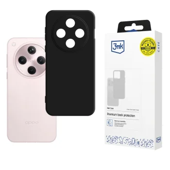 Telefona vāciņš 3mk Matt Case, Oppo Find X8, melns
