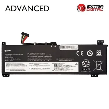 Klēpjdatora akumulators Lenovo L20M3PC2, 3750 mAh, 11.55 V, Extra Digital