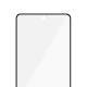 PanzerGlass E2E Microfracture aizsargstikls Samsung Galaxy S21 FE, melns rāmis