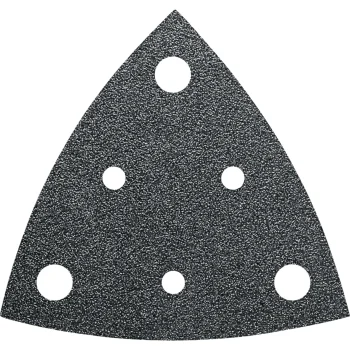 Перфорированные шлифовальные листы Fein K80, 80 мм, на липучке, 5 шт.
