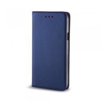 Huawei Y6p (MED-LX9) Magnet TPU Book Case Cover, Blue | Telefona Vāciņš Maciņš Grāmatiņa