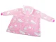 Светящаяся толстовка-плед с капюшоном для детей, розовая