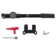 Rallex Hand Bike Pump with Pressure Gauge and Mount