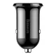 Baseus Grain Pro Car Charger 2x USB 4.8A, Black