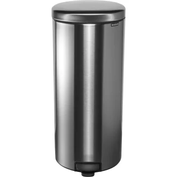 Мусорное ведро с педалью Brabantia NewIcon 30 л, матовая сталь