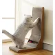Stūra skrāpis ar rotaļlietu kaķiem, vertikāls kartona kaķu nagu asināmais Purlov | Cat Corner Scratcher with Toy