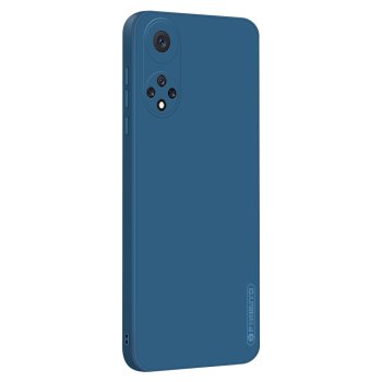 Huawei Nova 9 (NAM-AL00, NAM-LX9) / Honor 50 PINWUYO Silicone Cutouts Anti-Drop Texture Cover Case, Blue | Чехол...