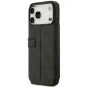Guess Book 4G Metal Logo atverams vāciņš iPhone 18 Pro Max / 17 Pro Max, melns