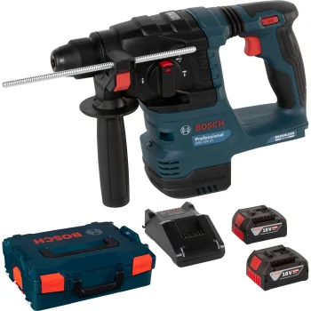 Akumulatora perforators Bosch GBH 18V-22, 18 V, SDS-plus (2x 4.0 Ah)