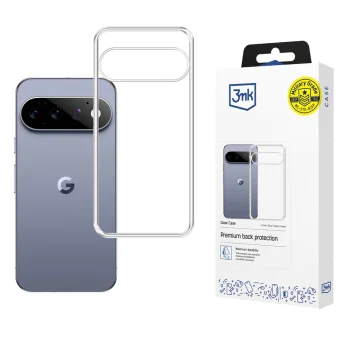 Google Pixel 11 / 11 Pro 3MK Clear Case Cover, Transparent | Caurspīdīgs Silikona Vāciņš Maciņš Apvalks Bampers