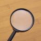 Plastic magnifying glass with round lens, 85 mm, 2.5x magnification