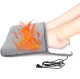 Электрическая грелка для ног USB, серая