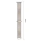 Tech-Protect Nylon Pro rihm Apple Watch 44/45/46/49 mm, beež