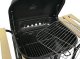 BBQ Barbeque Charcoal grill | Dārza grils ar vāku un plauktiem