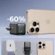 Сетевое зарядное устройство Joyroom JR-TCG17 45W 2x USB-C GaN, черное