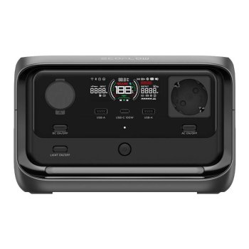 Portable Power Station EcoFlow RIVER 3 Plus 286Wh 600W
