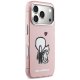Karl Lagerfeld Karl & Choupette MagSafe aizmugurējais vāciņš iPhone 17 Pro – rozā | Phone Case Cover