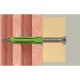 Дюбели с шурупами Fischer SX Plus Green 8x40 S, 45 шт.