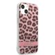 Apple iPhone 13 mini 5.4\'\' Guess Leopard Case Cover (GUHCP13SHSLEOP), Pink